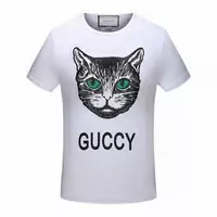 t-shirt gucci polo new chat blanc